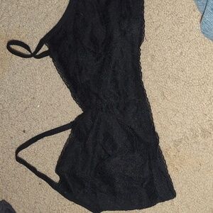 2X Old Navy Black Lace Bralette nwt